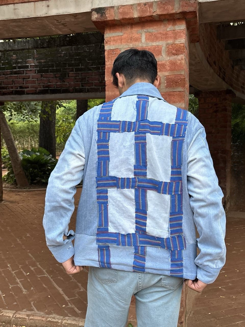 Denim Mosaic Jacket