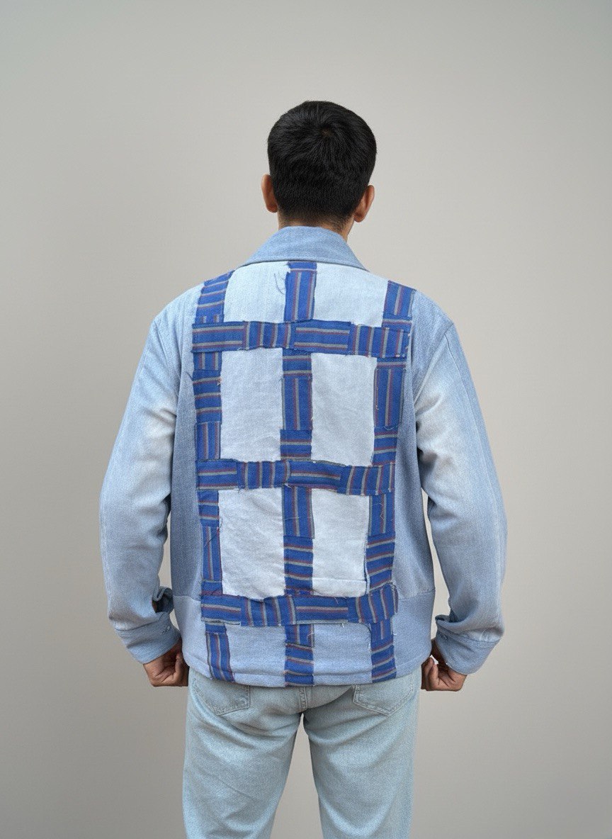 Denim Mosaic Jacket