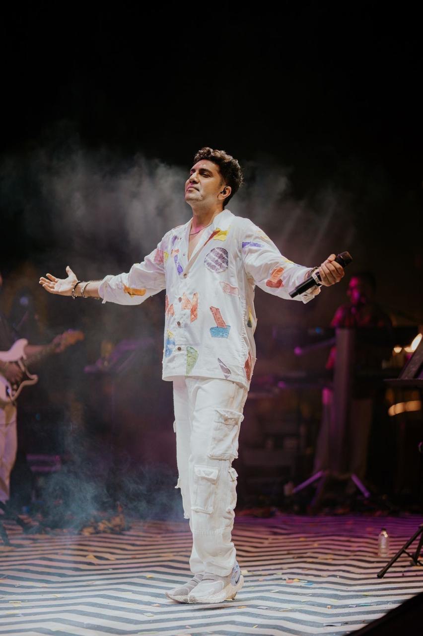 Tie dye patchwork poetry shacket