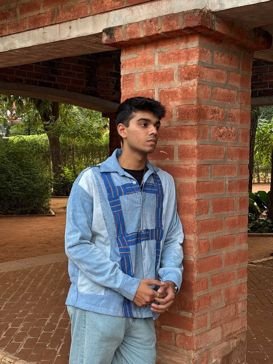 Denim Mosaic Jacket